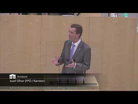 Josef Ofner - Ziviltechnikergesetz - 30.3.2021