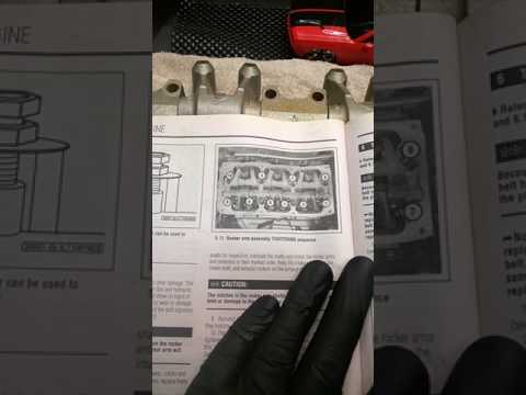 Rocker Arm Assembly Bolt Tightening Sequence and Torque Specs