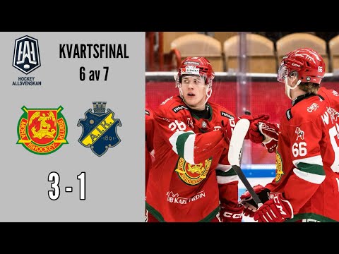 Mora IK - AIK | Höjdpunkter | Kvartsfinal 6 | Hockeyallsvenskan 2023/24