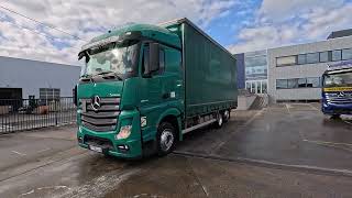 Mercedes-Benz ACTROS 2545-6x2+VOITH curtainsider truck | Image 4 - Autoline