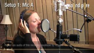 Video thumbnail for Sony C800g vs. Peluso VTB Microphone Shootout -- Female Vocals by soundpurestudios