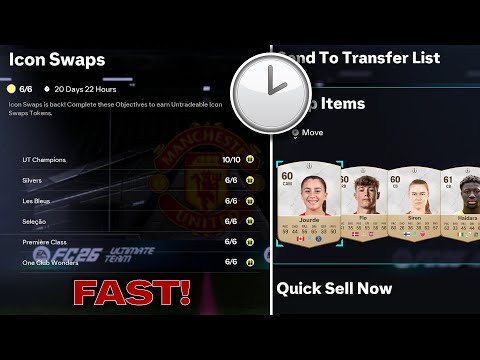 HOW TO COMPLETE ICON SWAPS TOKENS FAST! ⏰ #eafc26