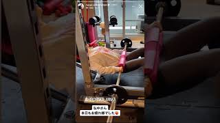 女子アナ 弘中綾香 ジム トレーニング動画 #shorts