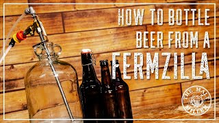 HOW TO BOTTLE HOME BREW BEER FROM A FERMZILLA | THE MALT MILLER HOME B