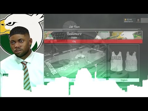 NBA 2K17 MyGM League Expansion | Baltimore Eagles | Team Creation & Draft Ep. 1