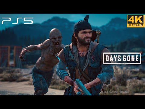Days Gone Zombie Horde Killer Part II - PS5 Gameplay - Amazing 4K Graphics [4K-60fps]