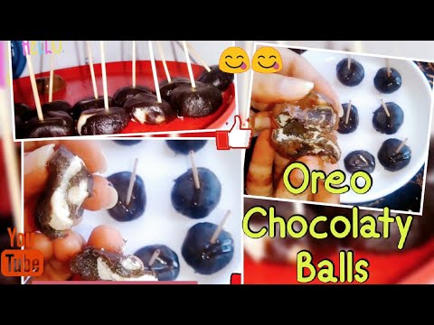 Oreo Chocolatey Balls😋 | Snacks | Quick Recipe | For Children |