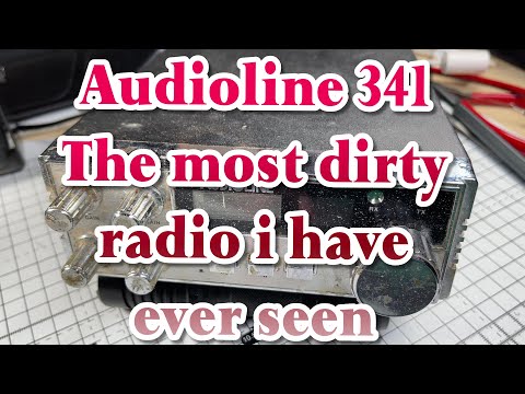 EP 084 - The most dirty radio i have ever seen - Audioline 341 - CB 27/81 CB radio