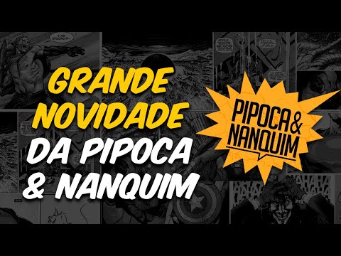 NOVIDADE PIPOCA & NANQUIM: HQ ORIGINAL DE MANFREDI E PEDRO MAURO