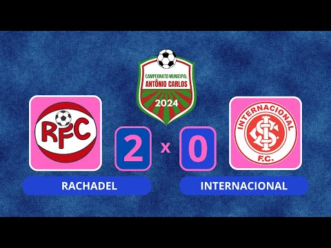 Rachadel 2 x 0 Internacional - Melhores momentos - Campeonato de Antônio Calos - SC