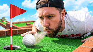 Golf it mais on doit obligatoirement finir en UN COUP (ça rage fort)