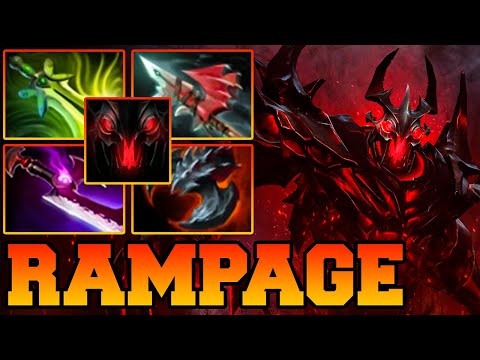 SF Dota 2 Rampage With 24 Kills !! Best Shadow Fiend Dota 2 Mid Gameplay Guide Build Carry Meta 7.33