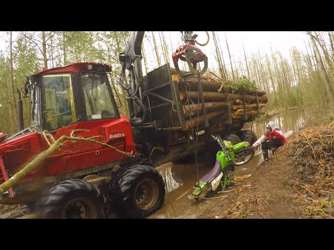 Trying new enduro beast KTM SX 525 in mud and sand | Killin' KMX