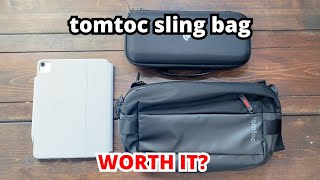 TomToc Compact EDC Sling Bag Review: Best Minimalist Bag?