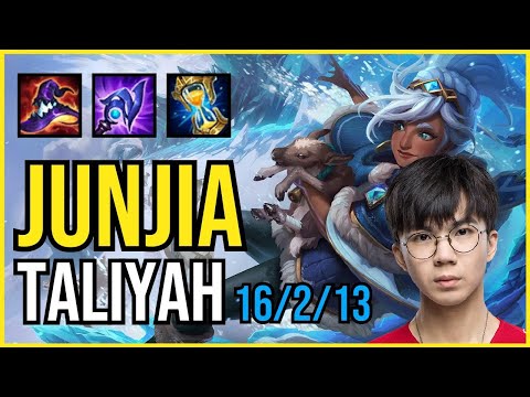 JUNJIA - TALIYAH vs. HECARIM Jungle | KR CHALLENGER | PATCH 10.25