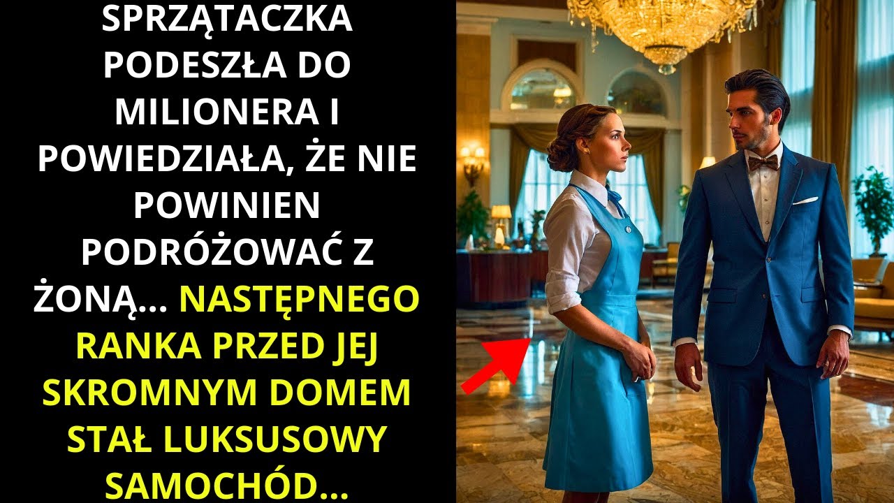 SPRZĄTACZKA OSTRZEGŁA MILIONERA A NASTĘPNEGO RANKA PRZED JEJ DOMEM POJAWIŁ SIĘ LUKSUSOWY SAMOCHÓD...