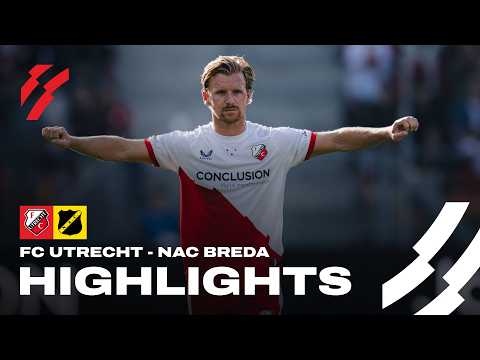  FC Utrecht 2-0 NAC Noad Advendo Combinatie Breda 