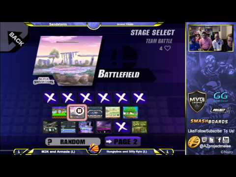 Sandstorm Doubles Grand Finals Armada & COG Mew2King vs Liquid Hungrybox and Silly Kyle