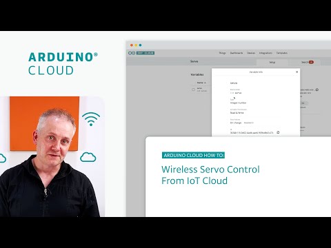 Wireless Servo Control From the Arduino IoT Cloud