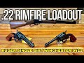Cowboy Action “Plinking”?! 22 Rimfire Winchester 9422 & 50th Anniversary Ruger Single Six Revolvers!