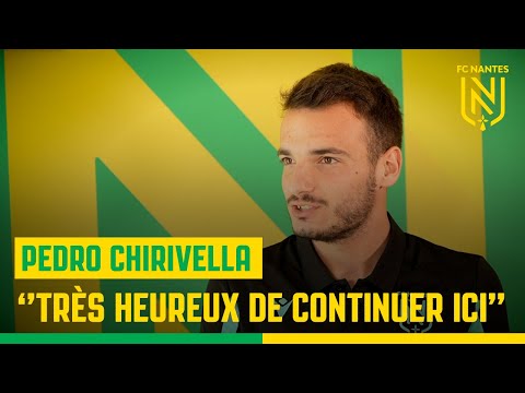 Pedro Chirivella : "Très heureux de continuer ici"
