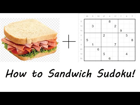 Sandwich Sudoku - Rules & Strategies - YouTube