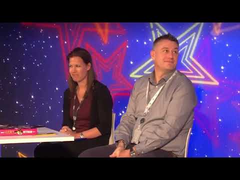 Where it all began 😃 Performing with Rylan Clark, with Mollie King on the judging panel