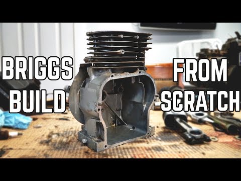 Flathead Briggs Build from Scratch | Homemade Performance Mods!