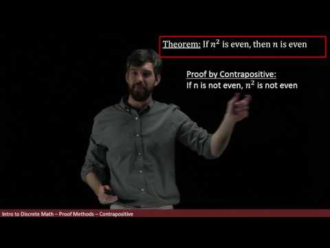 Proof by Contrapositive | Method & First Example