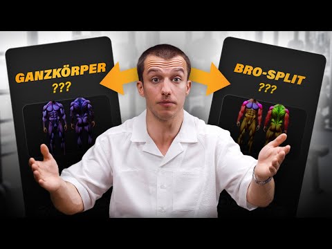 Der perfekte Split für Muskelaufbau (das machst du falsch)