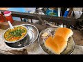 Surat Hardworking Lady Selling Spicy Usal Pav Rs 40 ️ Indian Street Food
