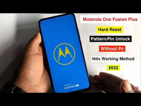 Motorola One Fusion Plus Pattern/Pin/Password Unlock | Factory Reset Motorola One Fusion Plus