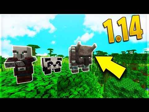 I TRY MINECRAFT 1.14 SNAPSHOT! (18w43b)