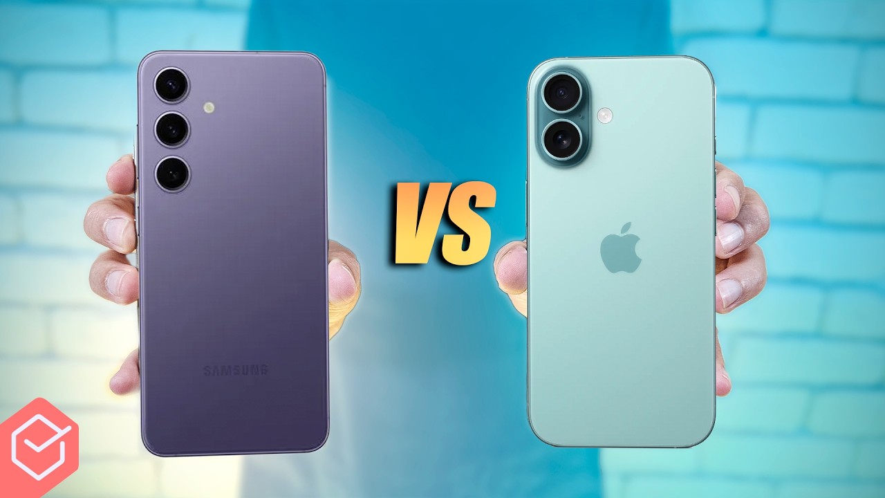 iPHONE 16 vs. Galaxy S24 // qual melhor CELULAR TOPO DE LINHA "de entrada”!?