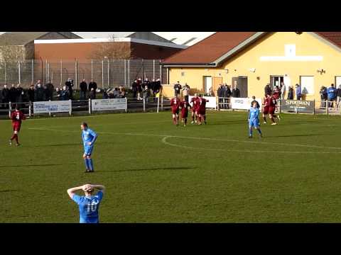 Musselburgh v Linlithgow Rose - 08/03/14 - Goal and Red Card