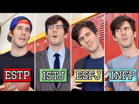 作為高中生的16種個性 (16 Personalities as High School Students)