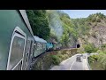The Last Narrow Gauge Steam Train In Bulgaria Scenic Journey In 4K