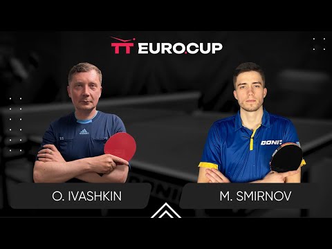 13:15 Oleksandr Ivashkin - Mykyta Smirnov 31.01.2024 TT Euro.Cup Ukraine Master. TABLE 3