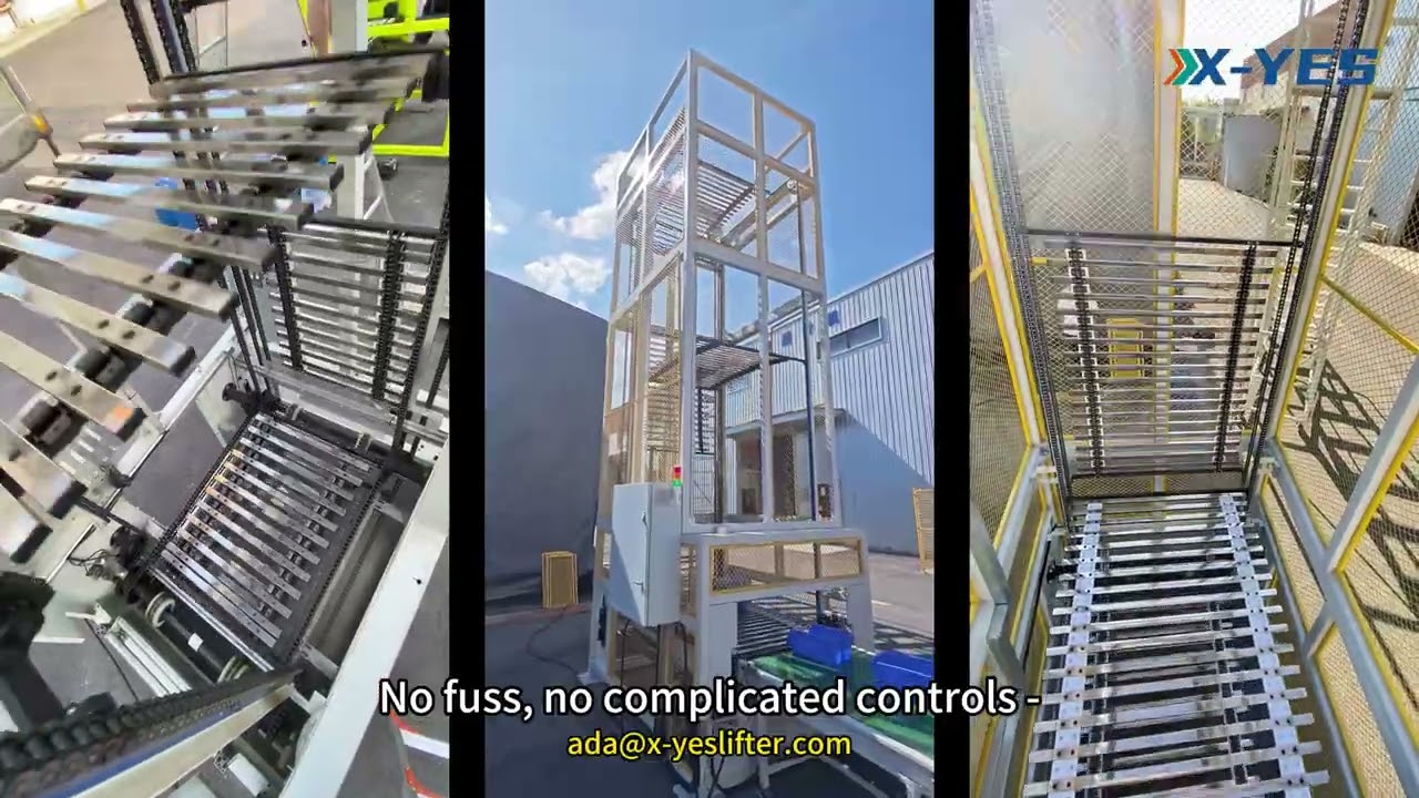 Continuous Vertical Conveyor (CVC) : Optimizing Space with Efficient Product Handling Solutions