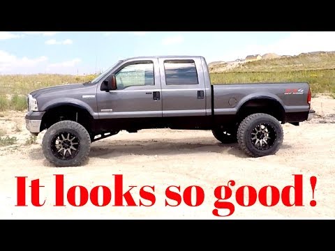 Zone Offroad 6" lift Review Ford F350