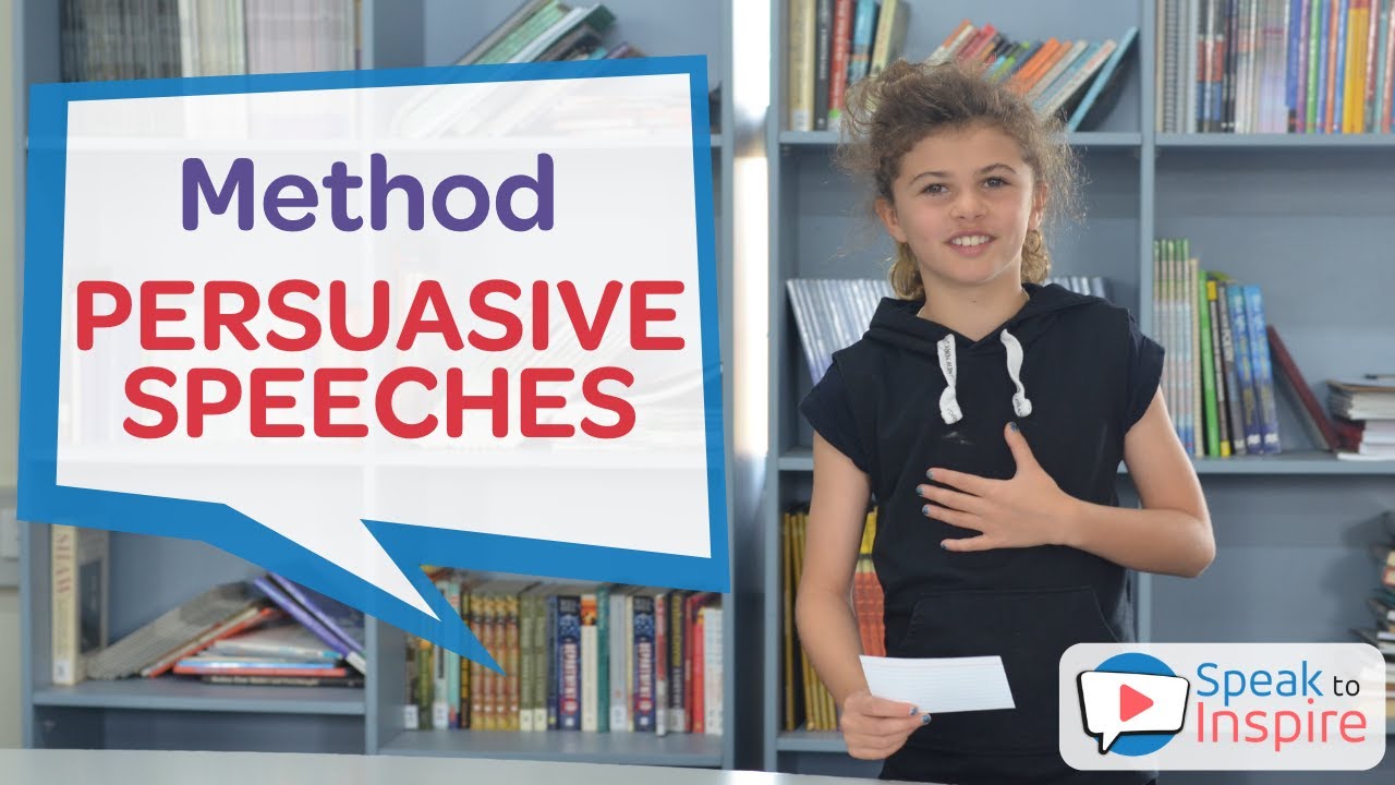 Speak to Inspire - Method in Persuasive Speeches