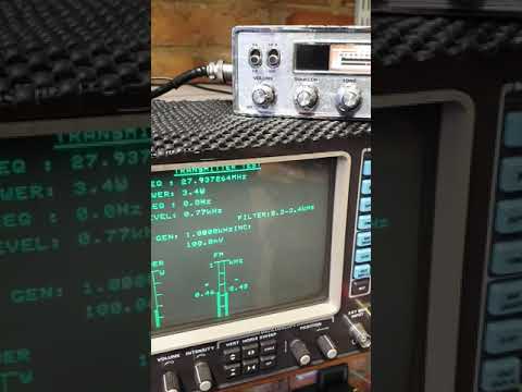 Mustang 3000 1981 UK CB Radio on test