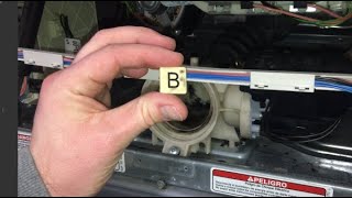 Fix a Whirlpool Duet washing machine that is leaking and clean out the filter