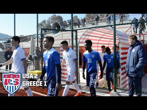 U-17 MNT vs. Greece: Highlights - Jan. 19, 2016