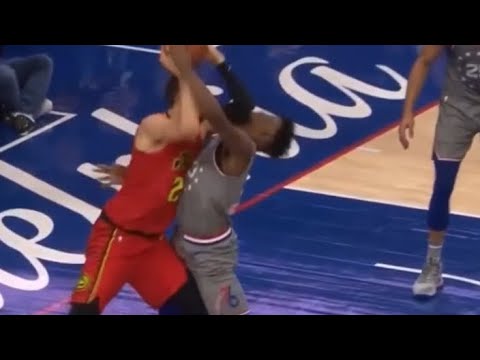 JIMMY BUTLER WANTS TO FIGHT ALEX LEN AFTER HE ELBOWED HIM!