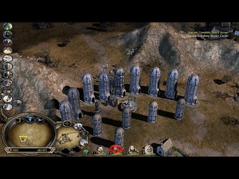 Defeating Brutal Mordor Bots in Rhun - LOTR BFME 2