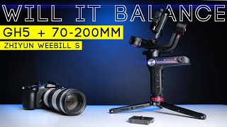 GH5 + 70- 200mm + Weebill S // WILL IT BALANCE??
