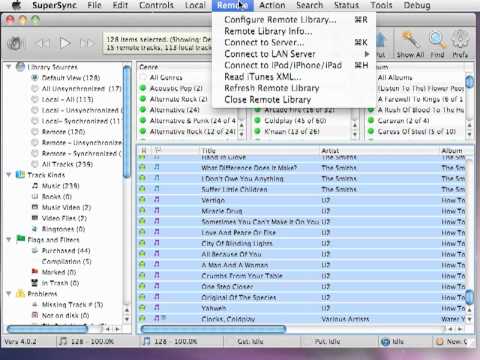 SuperSync Music Library Software