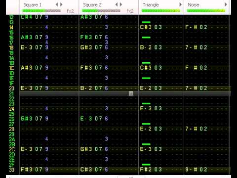 FamiTracker Cover - Atomic Runner (Chelnov) Stage 1