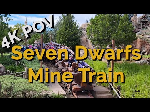 Seven Dwarfs Mine Train 4K POV